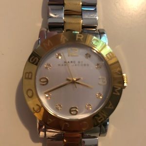 Marc Jacobs Two Tone Watch